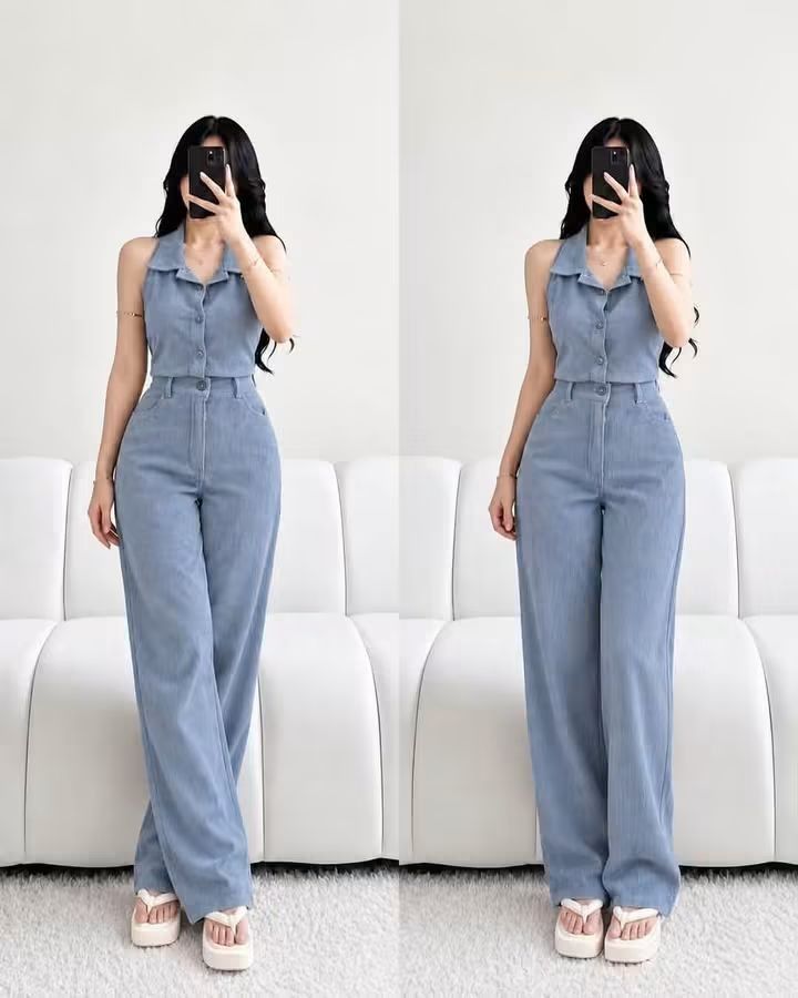 NOVARIA TOP AND PANTS TERNO (Category: Sets or Coordinates) located in Cainta. Submitted by agirlnamedkatkatII (Listing ID 1460315125, Image 1). Description: NOVARIA TOP AND PANTS TERNO P460.00 FREESIZE CAN FIT FROM SMALL-SEMI LARGE FABRIC: CORDUROY FABRIC NOTE: PLEASE PROVIDE 2ND AND 3RD COLOR OPTIONS.