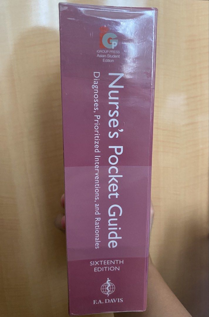 Nurse’s Pocket Guide NANDA 16th Edition (Category: Looking For) located in Manila. Submitted by champagne_clave (Listing ID 1460395579, Image 2). Description: 📚 RUSH SALE — BOOK NANDA 16TH EDITION📚 ✨ Original copy ✨ Brand new / like-new condition ✨ Complete pages ✨ Barely used — never really used ✨ Still naka-plastic cover!🫶 Selling this for a rush sale so grab it while available! Perfect for students looking for a copy in super good condition