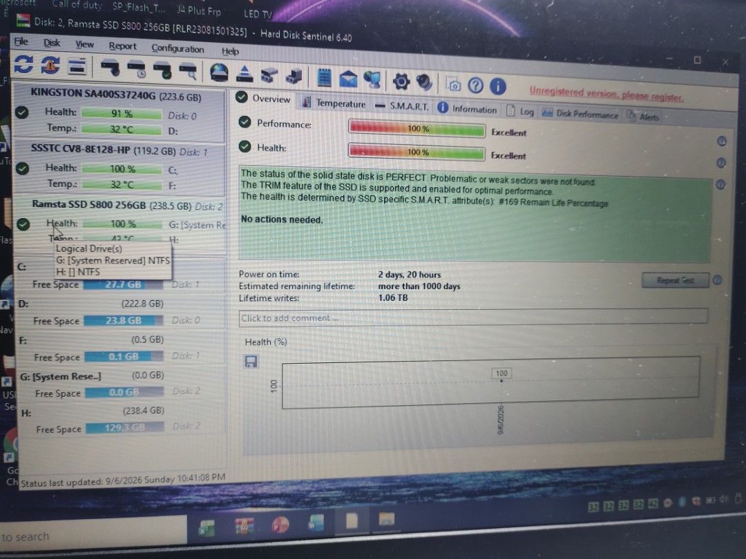 Nvme/SSD (Category: Computer Parts) located in Manila. Submitted by zarakikenpachidesu (Listing ID 1460406662, Image 3). Description: NOT A BUY AND SELL/SUPPLIER Micron Nvme m.2 256GB clean OS Ramsta 256GB 100% Health almost brandnew namisplace lang box chineck lang if working may OS na din sya na nakalagay 2,299 as Pack Fixed Price!!! Quezon City Location!.