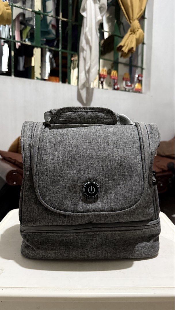 Ollin Baby Bag (Category: Diaper Bags & Wetbags) located in Makati City. Submitted by mimasaurrr (Listing ID 1460375520, Image 2). Description: UV sterilizer not working, but doesn’t affect the use of the bag. Super duper tibay! ☺️ 📍Makati/BGC .
