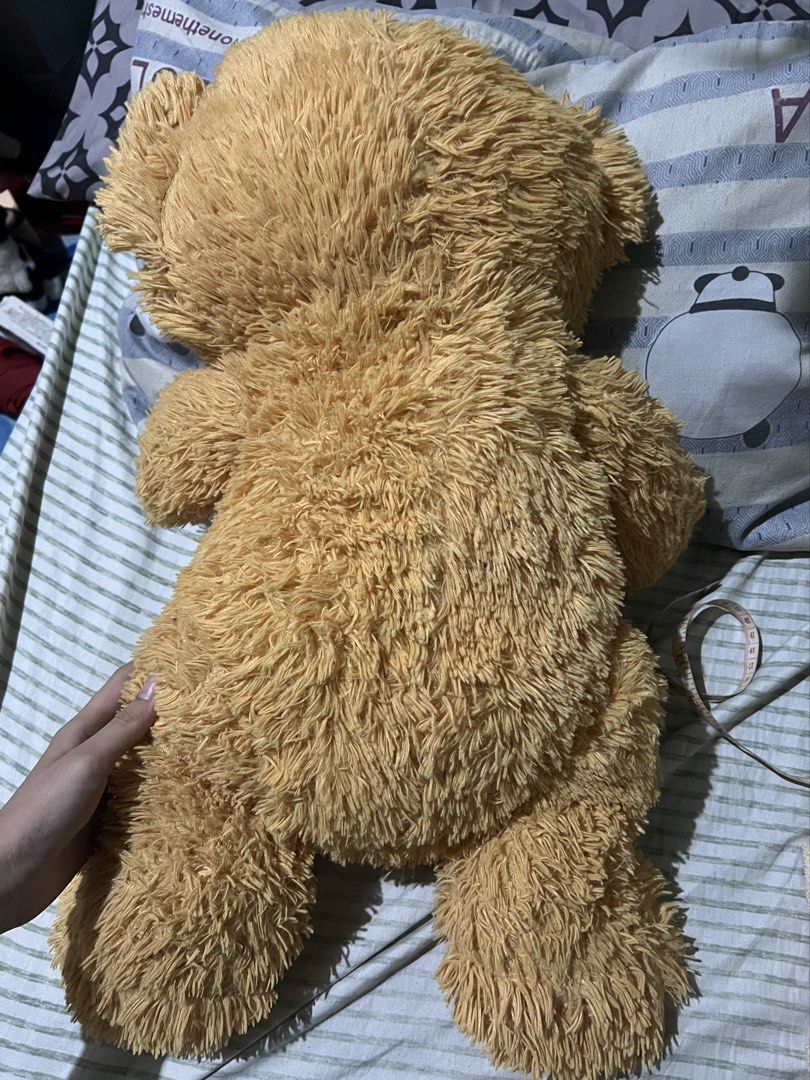 Orange Big Bear Stuff Toy (Category: Plushies & Soft Toys) located in Manila. Submitted by erickalago (Listing ID 1460490174, Image 2). Description: Big Size (19inches length) loc: Manila .