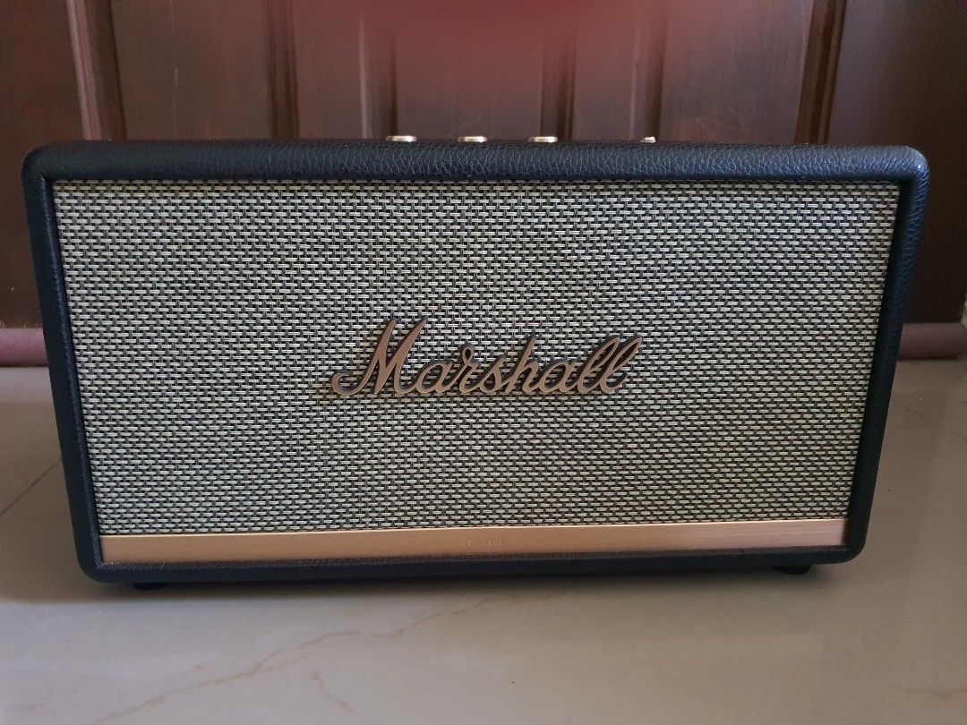 Original Marshall Stanmore 2 Bluetooth Speaker (Category: Soundbars, Speakers & Amplifiers) located in Manila. Submitted by chester_lim (Listing ID 1460481884, Image 1). Description: For Sale: Original Marshall Stanmore 2 Bluetooth Speaker Condition: In excellent condition. Like New. Inclusion: Unit and Cord only. No box. Selling for P13,500.00 .