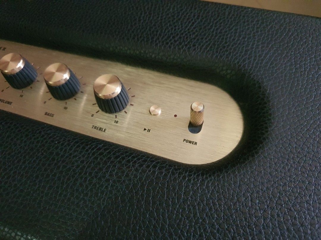 Original Marshall Stanmore 2 Bluetooth Speaker (Category: Soundbars, Speakers & Amplifiers) located in Manila. Submitted by chester_lim (Listing ID 1460481884, Image 3). Description: For Sale: Original Marshall Stanmore 2 Bluetooth Speaker Condition: In excellent condition. Like New. Inclusion: Unit and Cord only. No box. Selling for P13,500.00 .
