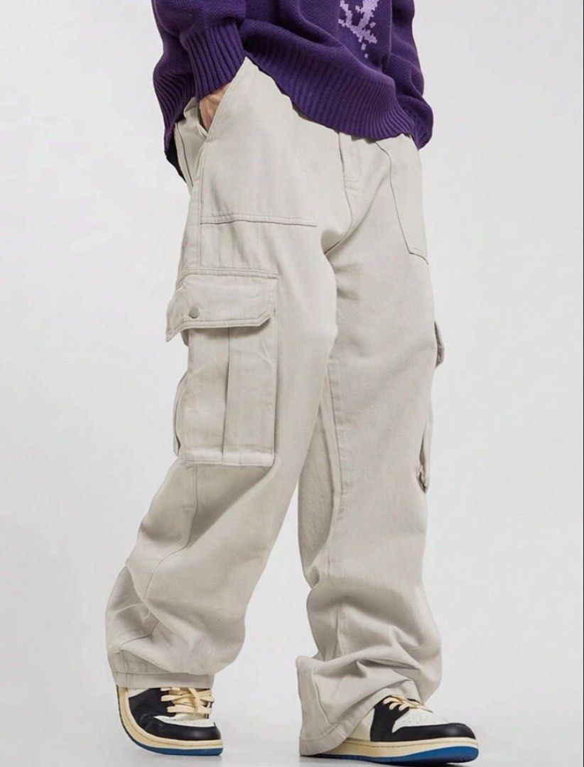 Oversized Cargo Pants (Category: Chinos) located in Muntinlupa City. Submitted by thebzashop (Listing ID 1460480566, Image 1). Description: ✨ NEW ORDER DETAILS & SHOP POLICY ✨ 🚚 MOD (Mode of Delivery): • J&T (Nationwide) • Lalamove (COD available) • Self pick-up • Self-book • Meet-ups (SM BF Paranaque – selected only) 📌 Notes: • Not responsible for courier delays • Please double-check your shipping details 💰 Shipping Fee: Shouldered by buyer (