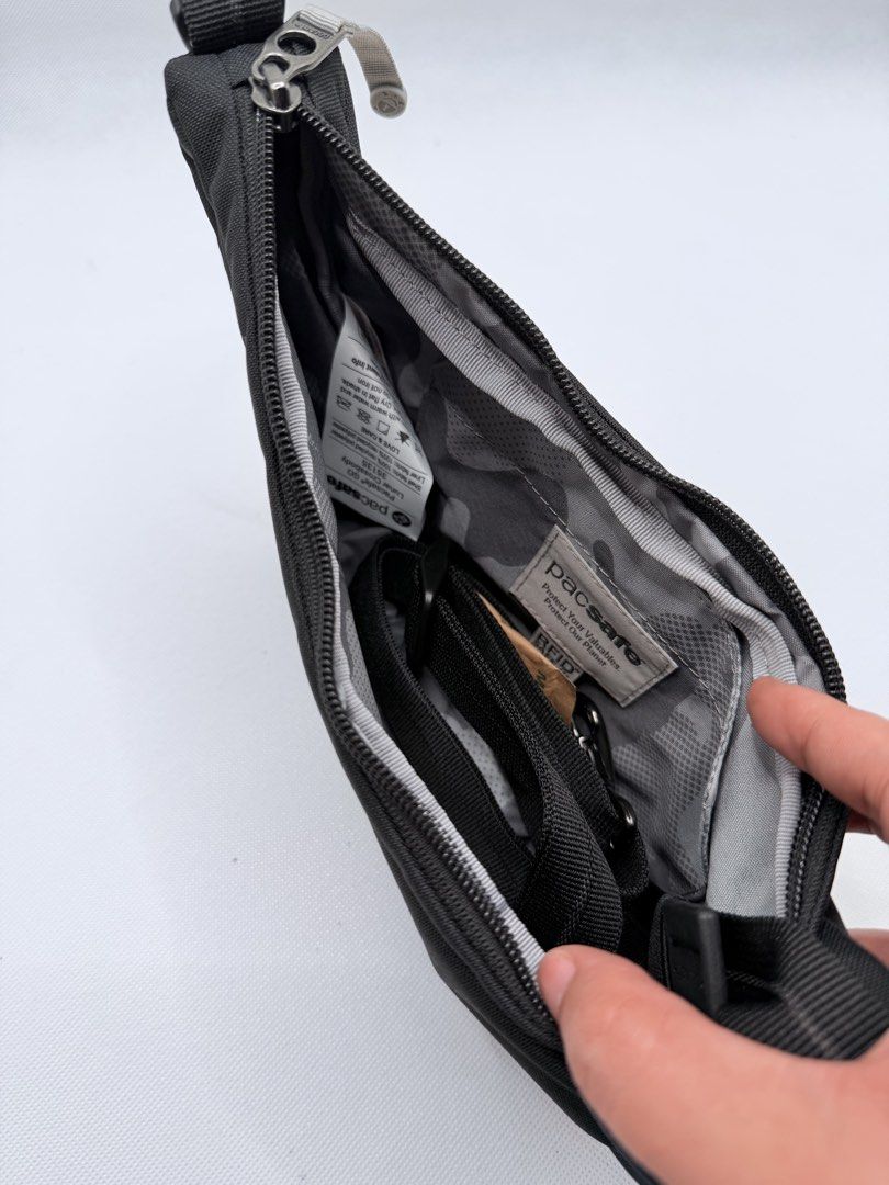 Pacsafe orig sling bag (Category: Cross-body Bags) located in Quezon City. Submitted by ajandstevenshopscorner (Listing ID 1460448810, Image 2). Description: .
