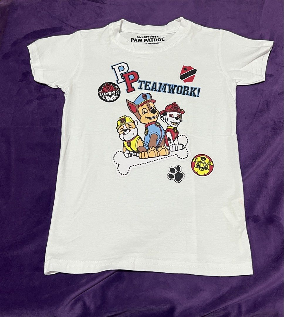Paw Patrol Shirt (Category: Babies & Kids Fashion) located in Bacoor. Submitted by momofkas1 (Listing ID 1460456969, Image 1). Description: Runs small.