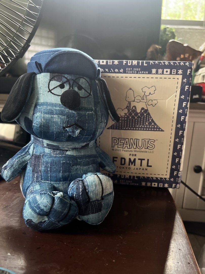 Peanuts for FDMTL Olaf Snoopy brother denim plush (Category: Plushies & Soft Toys) located in Las Pinas. Submitted by marblestoys (Listing ID 1460396349, Image 1). Description: Box condition 7/10 Plush 10/10 like new Payment via bpi / bdo / gcash / PayPal Pay as you order Shipping fee shouldered by buyer Via flash / j&t / LBC/ Grab / lalamove Meet up: BFRV Las Piñas Crossposted Please contact for item availability .
