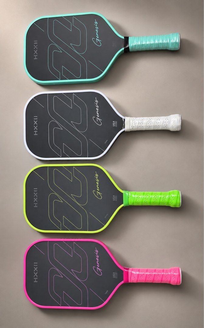 Pickleball paddle for sale!! (Category: Racket and Ball Sports) located in Las Pinas. Submitted by tthriftsense (Listing ID 1460376152, Image 2). Description: HXXII athletics debut collection of our paddles T700 Carbon fiber All 4 colors available .