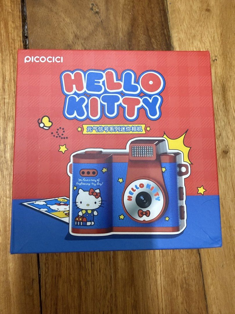 Picocici x Sanrio Hello Kitty mini digital camera blind box package (Category: Cameras) located in Manila. Submitted by a.c.shop (Listing ID 1460429285, Image 1). Description: Blind box .