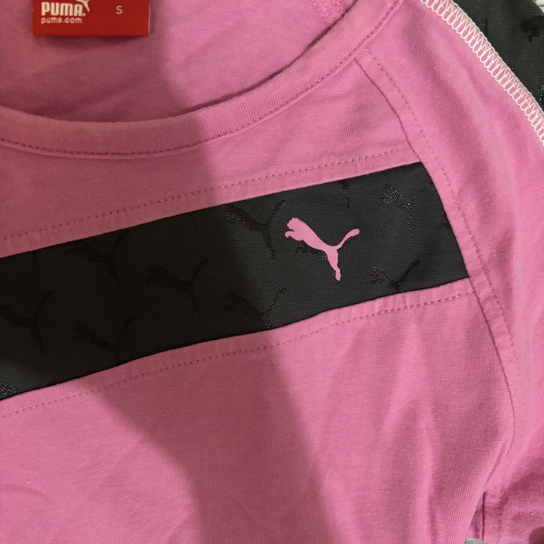 Pink Puma Long Sleeve (Category: Longsleeves) located in Pasig City. Submitted by leandoer96 (Listing ID 1460382307, Image 2). Description: Size: S -No ww.
