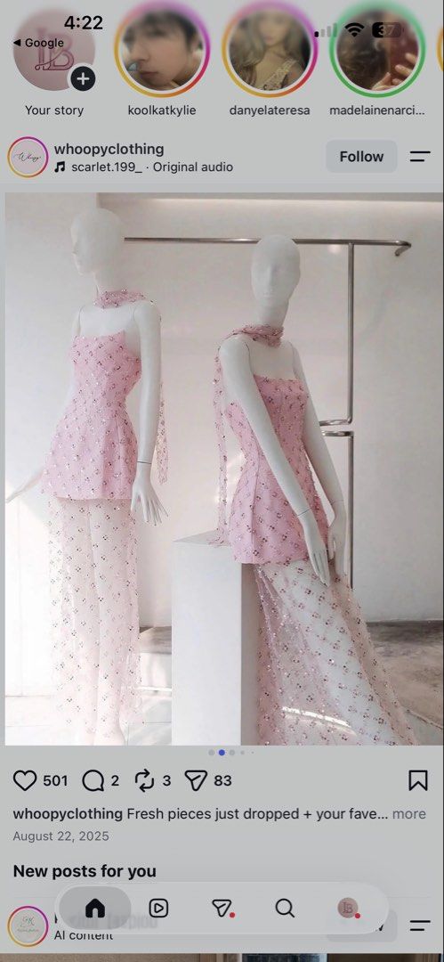 Pink sequin sheer dress for RENT (Category: Dresses) located in Manila. Submitted by thingsandmorethings (Listing ID 1460454748, Image 3). Description: .