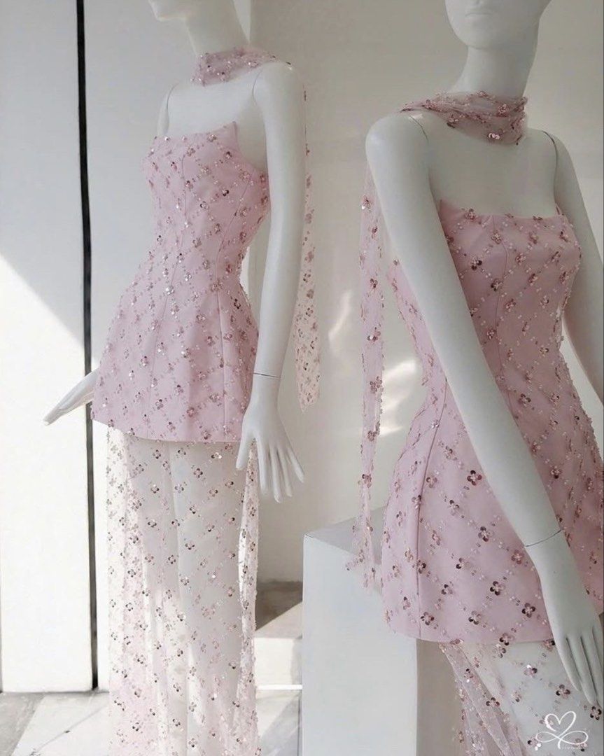 Pink sequin sheer dress for RENT (Category: Dresses) located in Manila. Submitted by thingsandmorethings (Listing ID 1460454748, Image 1). Description: .
