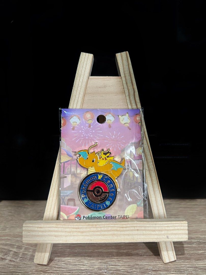 Pokemon Center Taipei (Category: Character Goods) located in Marikina City. Submitted by peppermintsnoopy (Listing ID 1460390926, Image 1). Description: ⚠️PLEASE READ BEFORE PURCHASING⚠️ - Authentic Pokemon Center Taipei pin - Features Dragonite with Pikachu riding on its back - - - - - - - - - - - - - - - - - - - - - - - - - - - - - - ✅ Last Price Already ✅ Can send actual pictures ✅ Mop: Gcash - (First to pay Basis) 🚫NO HAGGLING PRICE 🚫NO CAN