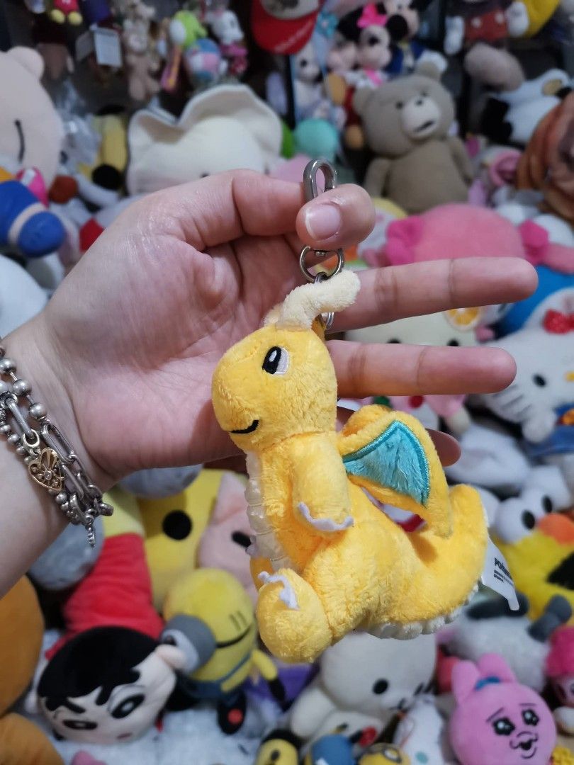 Pokemon Dragonite Plush Keychain stuffed toy charm (Category: Plushies & Soft Toys) located in Mendez-Nunez. Submitted by daphnesstuffedtoys (Listing ID 1460466531, Image 2). Description: .