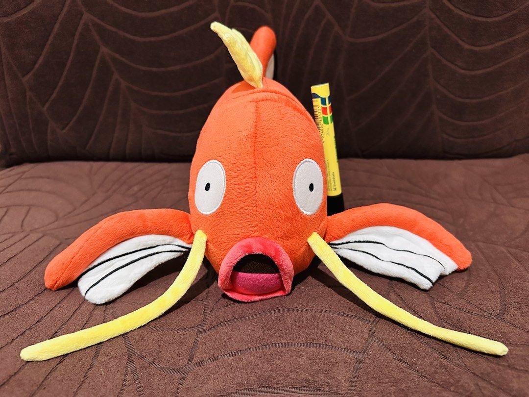 Pokemon Vintage Magikarp Plush (Category: Plushies & Soft Toys) located in Quezon City. Submitted by mikemofu (Listing ID 1460424125, Image 2). Description: Brand: Nintendo 3rd Round Beaded base.