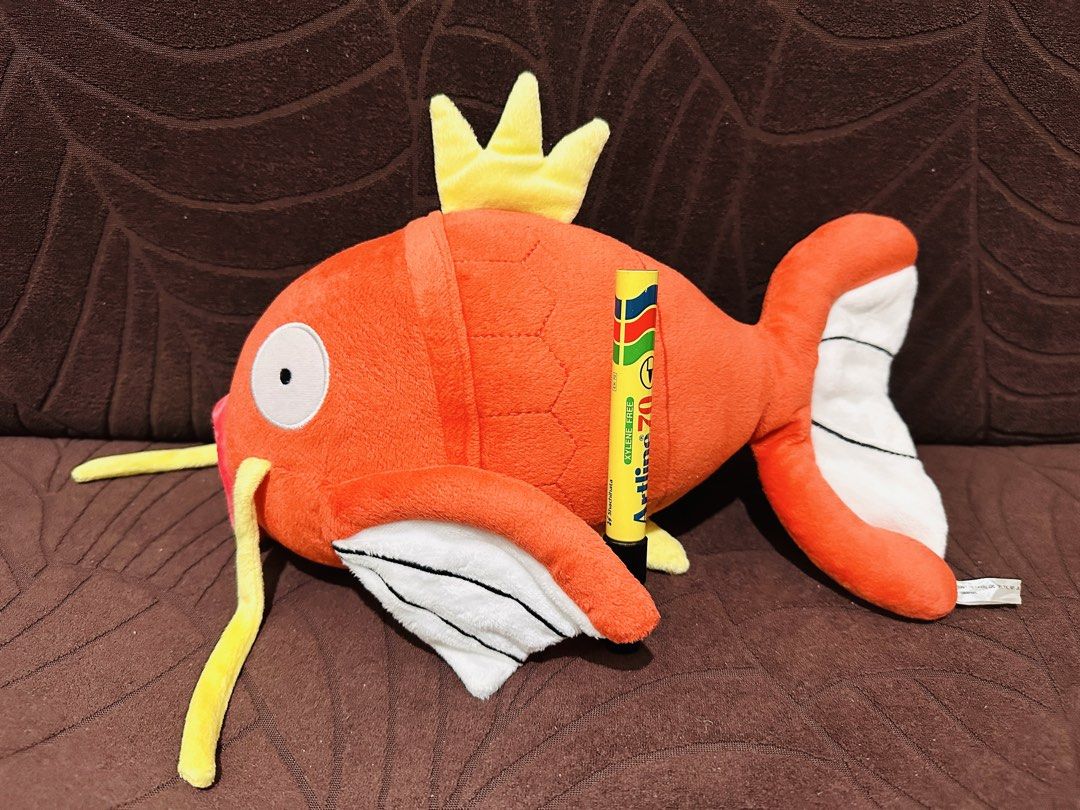 Pokemon Vintage Magikarp Plush (Category: Plushies & Soft Toys) located in Quezon City. Submitted by mikemofu (Listing ID 1460424125, Image 1). Description: Brand: Nintendo 3rd Round Beaded base.
