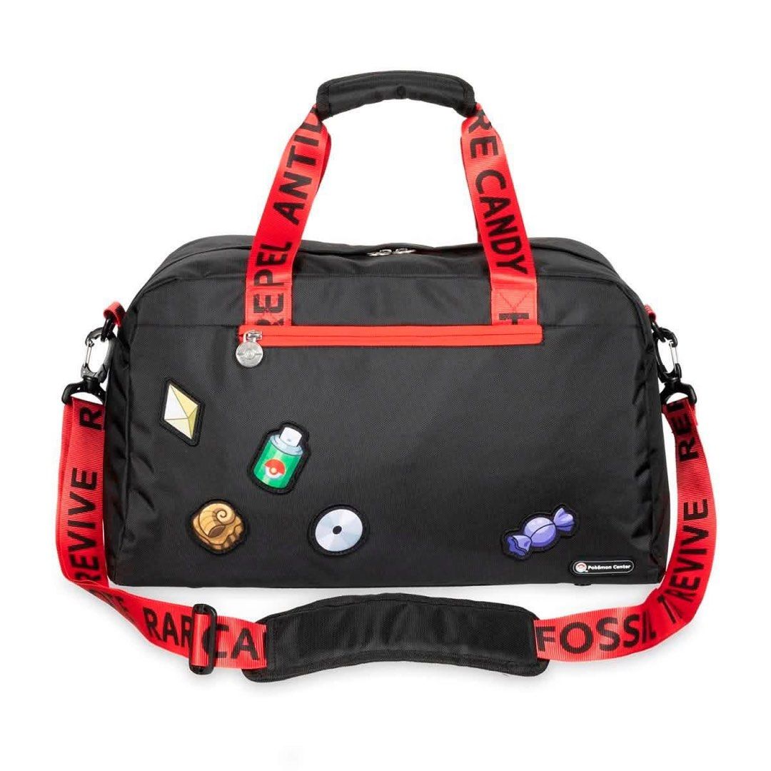 Pokémon Trainer Essentials duffel bag (Category: Sling Bags) located in Bacoor. Submitted by arwinjune (Listing ID 1460490417, Image 2). Description: Bought via pasabuy from Pokémon Center in Japan worth ₱5k Used only once!.