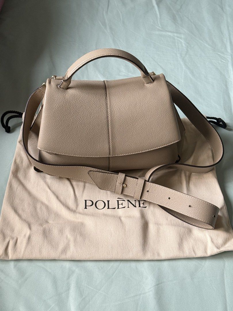 Polene Mokki regular (Category: Shoulder Bags) located in Meycauayan. Submitted by shapab (Listing ID 1460327062, Image 3). Description: Polene Mokki regular in Taupe color Authentic. With box and dustbag Excellent condition - barely used. .