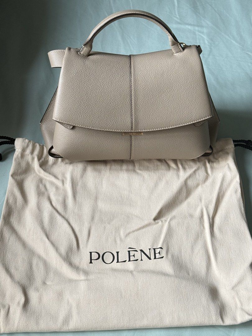 Polene Mokki regular (Category: Shoulder Bags) located in Meycauayan. Submitted by shapab (Listing ID 1460327062, Image 2). Description: Polene Mokki regular in Taupe color Authentic. With box and dustbag Excellent condition - barely used. .
