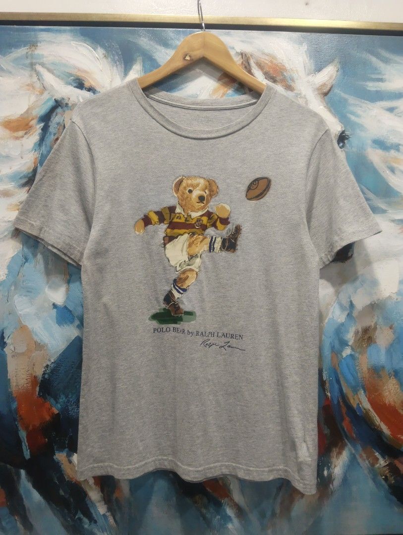 Polo Bear Ralph Lauren Tshirt(Authentic) (Category: Luxury Apparel) located in Tarlac. Submitted by ashgelthriftedclothes (Listing ID 1460424376, Image 1). Description: Polo Bear Ralph Lauren Tshirt(Authentic) Size Small Dimension 18x26 Excellent to as new condition No issue.