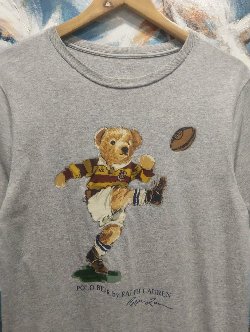 Polo Bear Ralph Lauren Tshirt(Authentic) (Category: Luxury Apparel) located in Tarlac. Submitted by ashgelthriftedclothes (Listing ID 1460424376, Image 2). Description: Polo Bear Ralph Lauren Tshirt(Authentic) Size Small Dimension 18x26 Excellent to as new condition No issue.