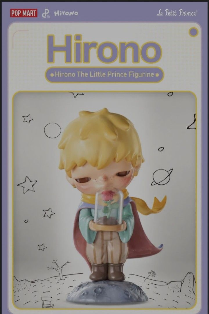 Pop Mart Little Prince 200% (Category: Designer & Blind Box Toys) located in Manila. Submitted by out_of_d_closet (Listing ID 1460345738, Image 1). Description: Sealed Box Declutter doesnt want 200% Little Prince 200% sealed box, brand new, photo for reference only.
