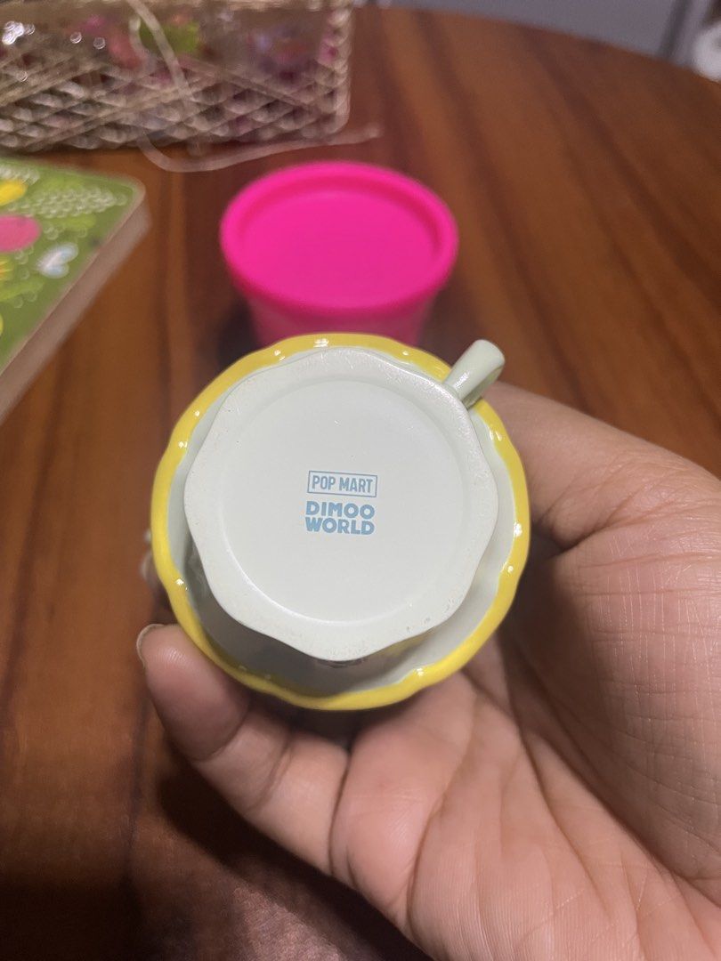 POPMART DIMOO rotating cup (Category: Designer & Blind Box Toys) located in Quezon City. Submitted by gracianaaaaa (Listing ID 1460502961, Image 3). Description: dating series: no bnf but mint condi. .