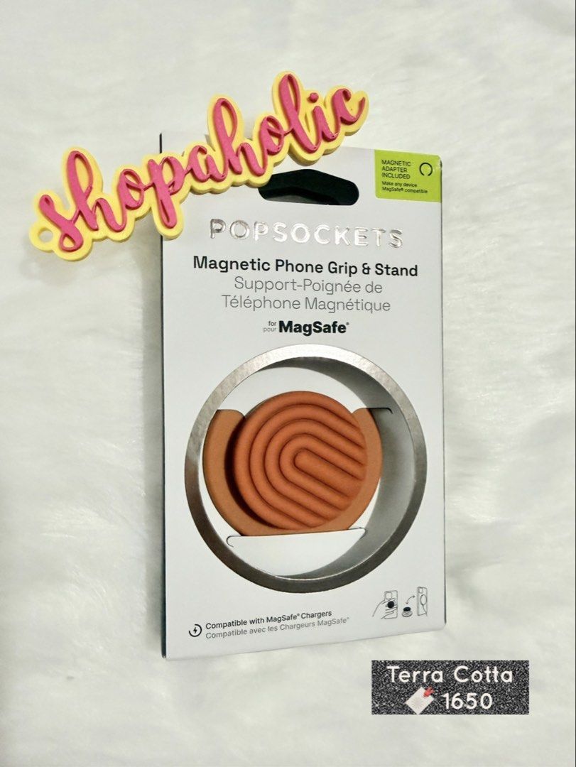 Popsockets Magnetic Phone Grip - Terra Cotta (Category: Mounts & Holders) located in Caloocan City. Submitted by shopaholic.nej (Listing ID 1460418165, Image 1). Description: 🌟AVAILABLE ONHAND🌟 🌟BRAND NEW & AUTHENTIC🌟 📍North Caloocan 💰Gcash / BPI / Maribank (Seabank) 🚚 grab/lalamove/J&T (no shapi checkout).