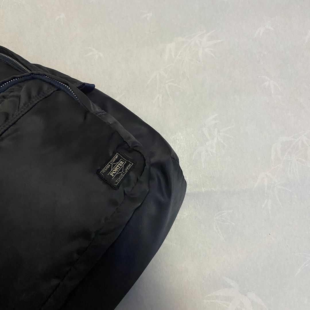 Porter Yoshida & Co. Tanker Backpack (Category: Backpacks) located in Antipolo. Submitted by bentakahitanoano (Listing ID 1460454447, Image 3). Description: Porter Tanker Backpack is the absolute signature heritage line from the historic Japanese luggage brand Porter-Yoshida & Co.. First introduced in 1983, the design is heavily inspired by the classic U.S. Air Force MA-1 flight jacket. It features a distinct three-layer bonded fabric: a soft, wa