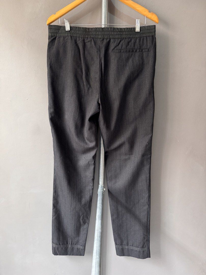 Prada - Vintage 2002 Striped trouser pants (Category: Activewear) located in Cabuyao City. Submitted by _streetflavor (Listing ID 1460333849, Image 2). Description: Prada - Vintage 2002 Striped trouser pants 9/10n condition Size: 48 on tag fits 32-33 Length: 42 Leg open: 7 -1,399 pesos Dm.