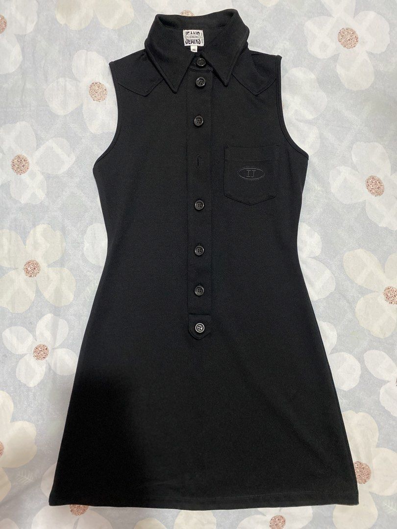 Pre-Loved Black Mini Dress 🖤 (Category: Dresses) located in Tanza. Submitted by vhies_closet24 (Listing ID 1460314092, Image 3). Description: ✨ Classic black mini dress ✨ Pre-loved but still in good condition.