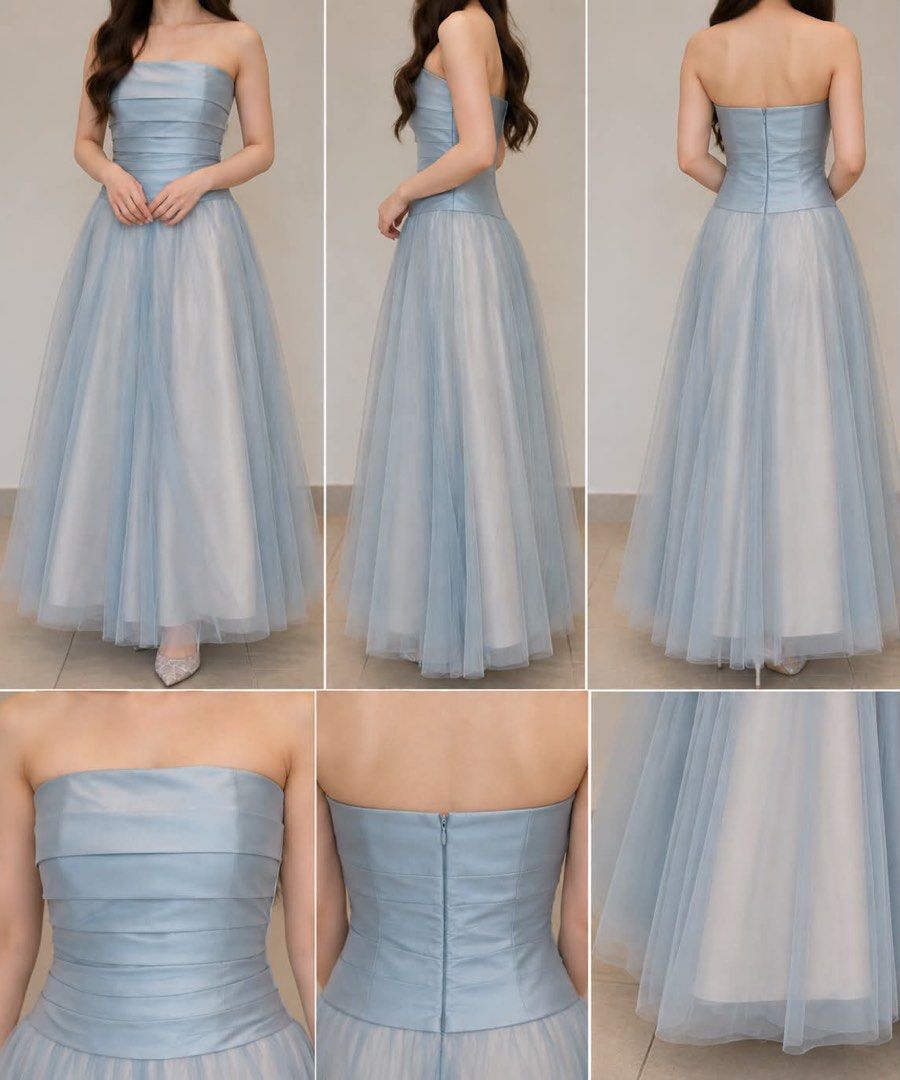 Preloved Dresses (Category: Dresses) located in Manila. Submitted by abigailleg34882 (Listing ID 1460384353, Image 2). Description: worn once, good as new 34 bust 26 waist selling each for 3k and 5k for both dress. ☺️.