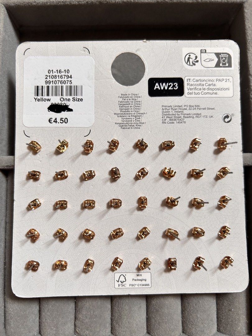 PRIMARK Earrings Set - 20 Pairs (Category: Earrings) located in Puerto Princesa. Submitted by kanejela (Listing ID 1460354586, Image 3). Description: .