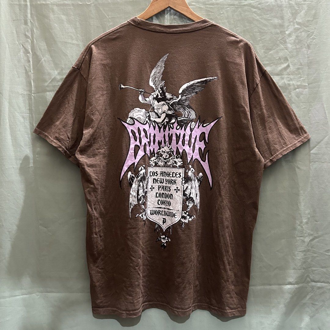 Primitive Triumph (Category: Tshirts & Polo Shirts ) located in Manila. Submitted by offthebins (Listing ID 1460314172, Image 2). Description: 22x29 Minimal hairlines on front, Minimal scratch on neck.