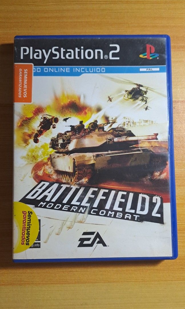 PS2 Battlefield 2 (Complete in Box) (Category: PlayStation) located in Nabua. Submitted by jayrizz000 (Listing ID 1460362788, Image 1). Description: PAL PS2 Game.