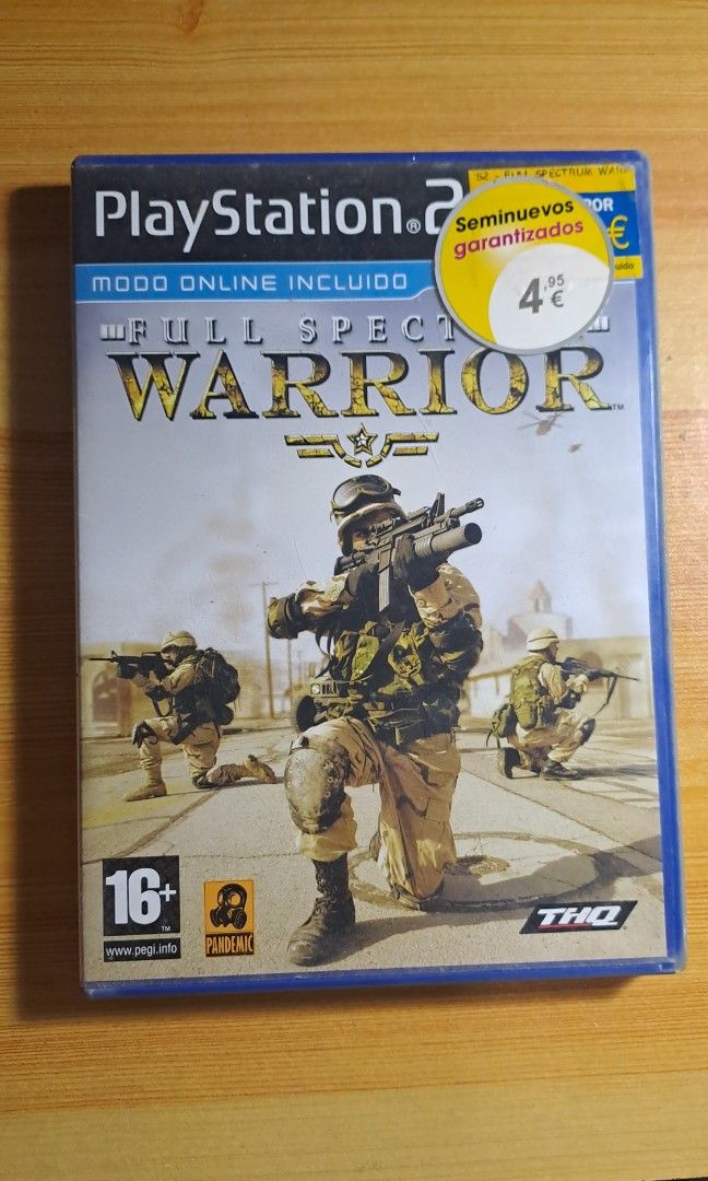 PS2 Full Spectrum Warrior (Category: PlayStation) located in Nabua. Submitted by jayrizz000 (Listing ID 1460363686, Image 1). Description: PAL PS2 Game.