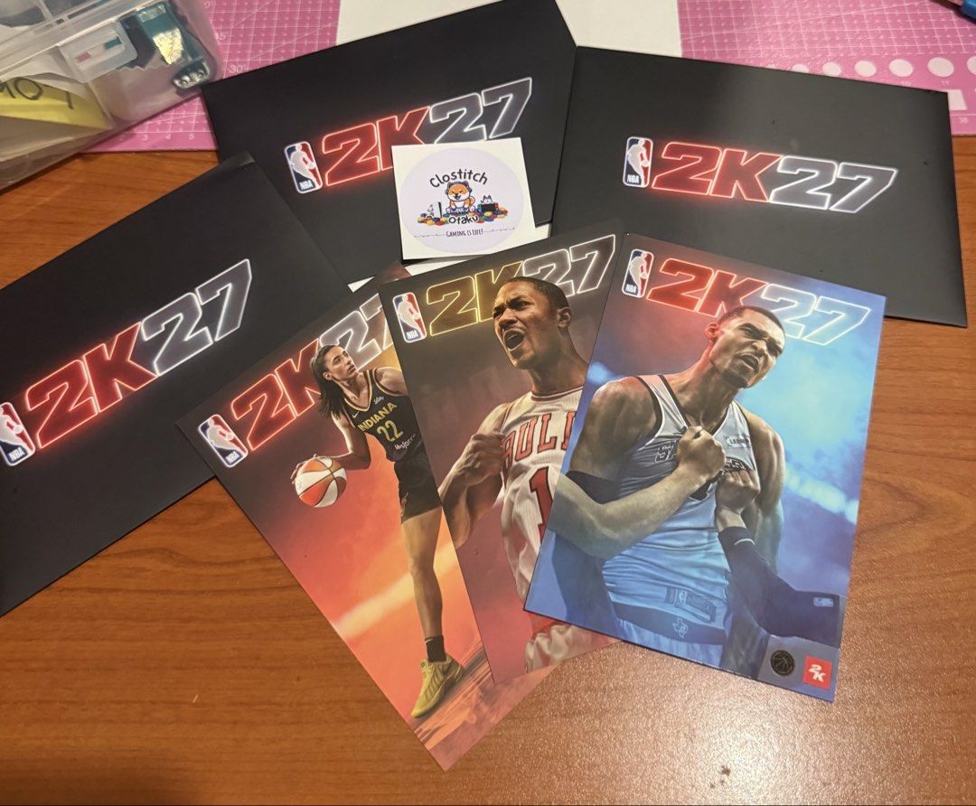 PS5 NBA 2K27 Limited Edition Post Cards (Category: PlayStation) located in Quezon City. Submitted by clostitchotaku100 (Listing ID 1460360359, Image 1). Description: .