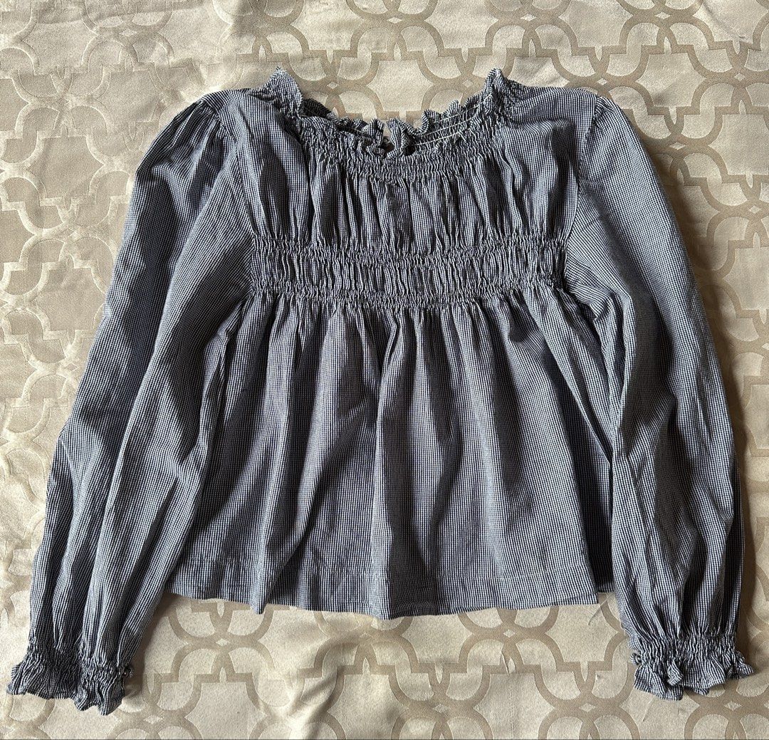 Gingham Long Sleeve Top (Category: Others Tops) located in Floridablanca. Submitted by prelovedlovebyjl (Listing ID 1460337973, Image 2). Description: -Likely Used -In very good condition -Can fit s-m size - Can be negotiable - Strictly no COD Location: Floridablanca, Pampanga just message me if interested po. thank you!!:>>.