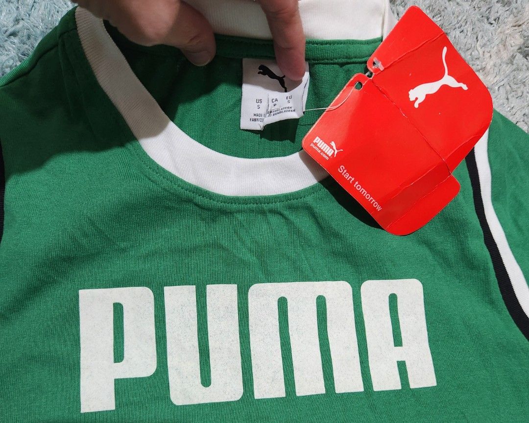 PUMA shirts #1 (Category: Shirts) located in Baliuag. Submitted by fastforest.d91f92 (Listing ID 1460420551, Image 2). Description: Original factory pullout kaya kapareho nya ang mga nasa mall 😉 Pwede din sa teens basta kasya sa measurement ng bust size posted. Price is negotiable, pwedeng tumawad lalo na kung kukuha ng marami 😉❤️ Payment via gcash or bpi deposit, payment first before shipping Courier: J&T.