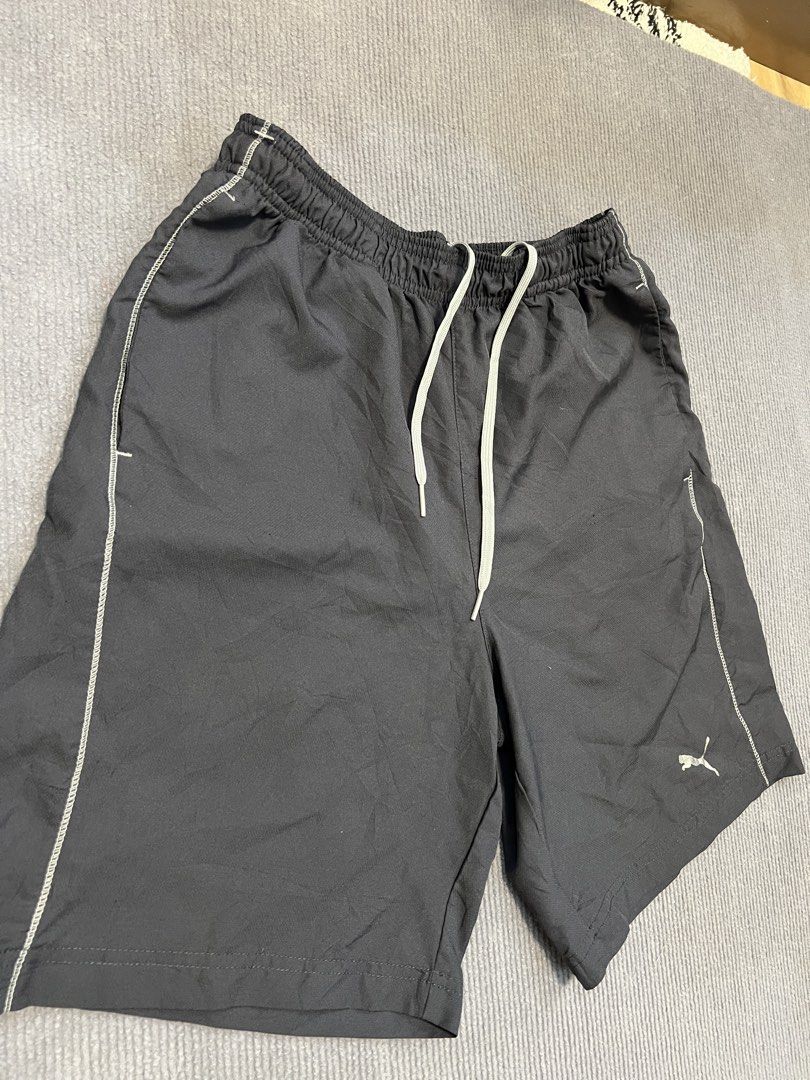 Puma Shorts Gray (Category: Activewear) located in Aparri. Submitted by amnorthloots (Listing ID 1460416957, Image 2). Description: Excellent condition No issue Color rate 9/10 Dimes Waistline 26”-33” Length 18”.