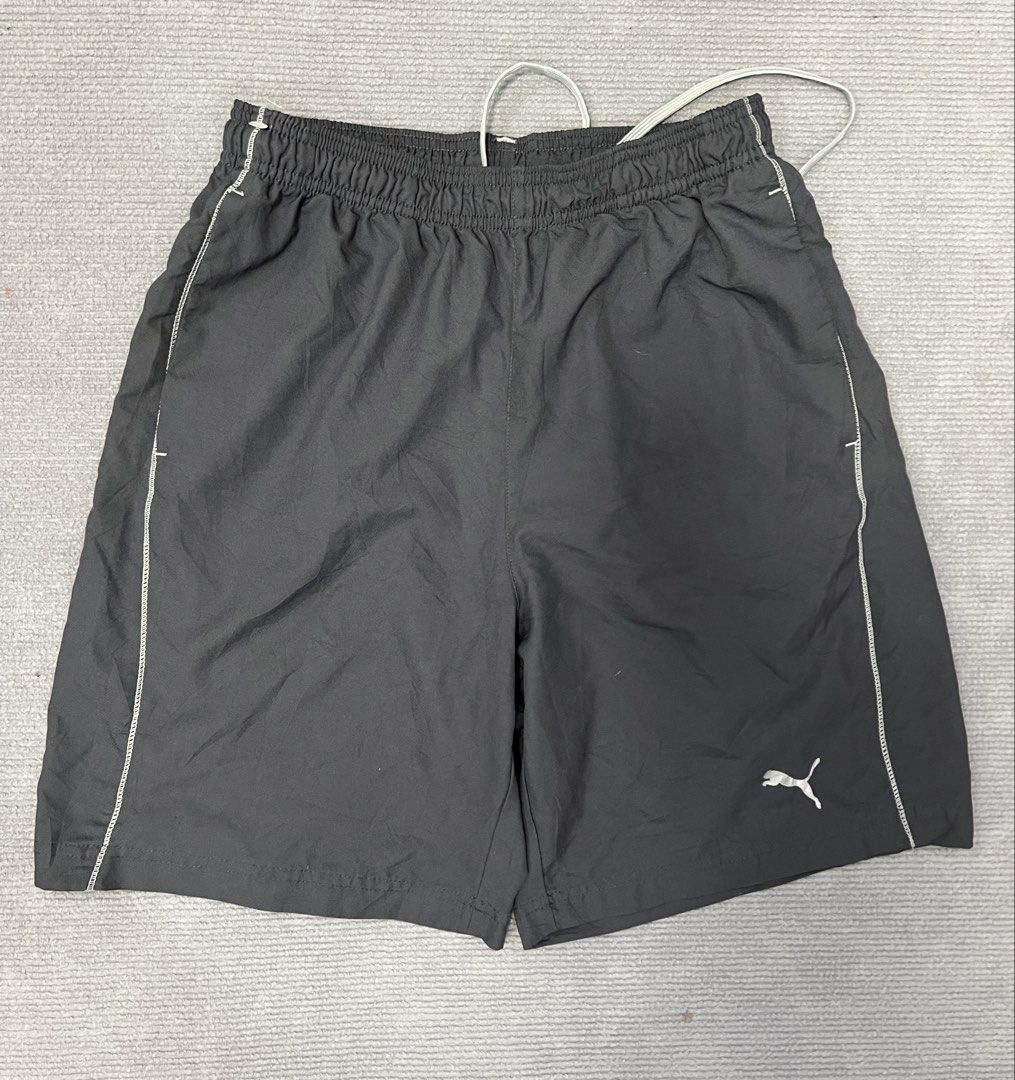 Puma Shorts Gray (Category: Activewear) located in Aparri. Submitted by amnorthloots (Listing ID 1460416957, Image 1). Description: Excellent condition No issue Color rate 9/10 Dimes Waistline 26”-33” Length 18”.