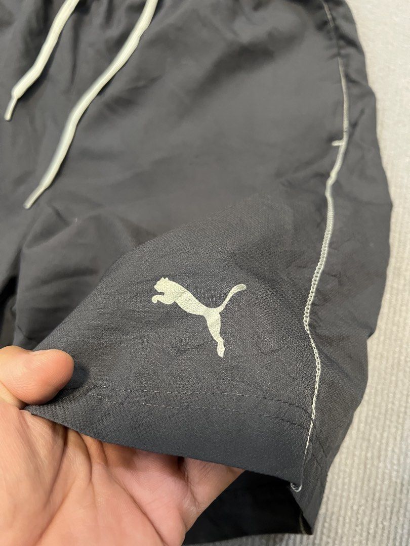 Puma Shorts Gray (Category: Activewear) located in Aparri. Submitted by amnorthloots (Listing ID 1460416957, Image 3). Description: Excellent condition No issue Color rate 9/10 Dimes Waistline 26”-33” Length 18”.
