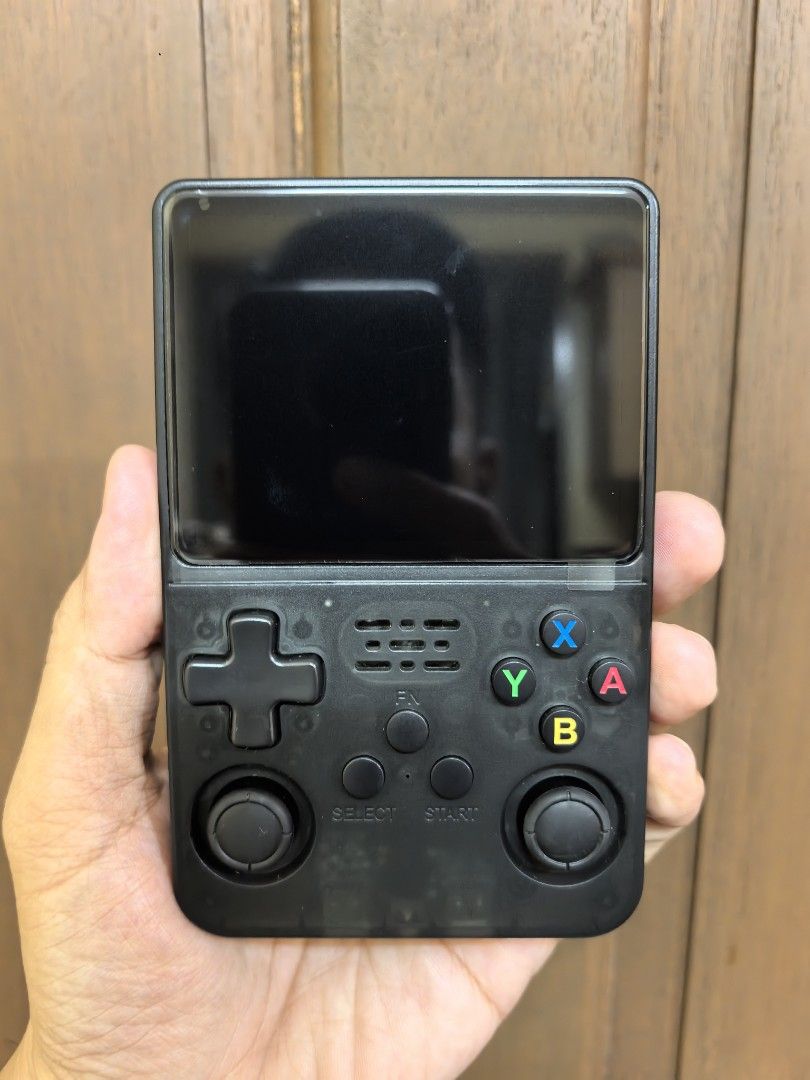 R36S Retro game console 15k games (BLACK) (Category: Others) located in Quezon City. Submitted by unboxingtito (Listing ID 1460414627, Image 1). Description: R36S Retro game console -Brand new and unused -64gb -15k games installed. Gagamitin na lang -comes with box and charging cable -also available in White and Purple color. .