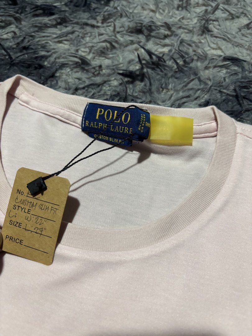RALPH LAUREN (Category: Activewear) located in Legazpi City. Submitted by thesource052 (Listing ID 1460493924, Image 3). Description: RALPH LAUREN ( LIGHT PINK) GOLD TAG COSTUM FIT STRETCH LARGE:21-22” Length: 27” Not thrifted. Good as new No issue .
