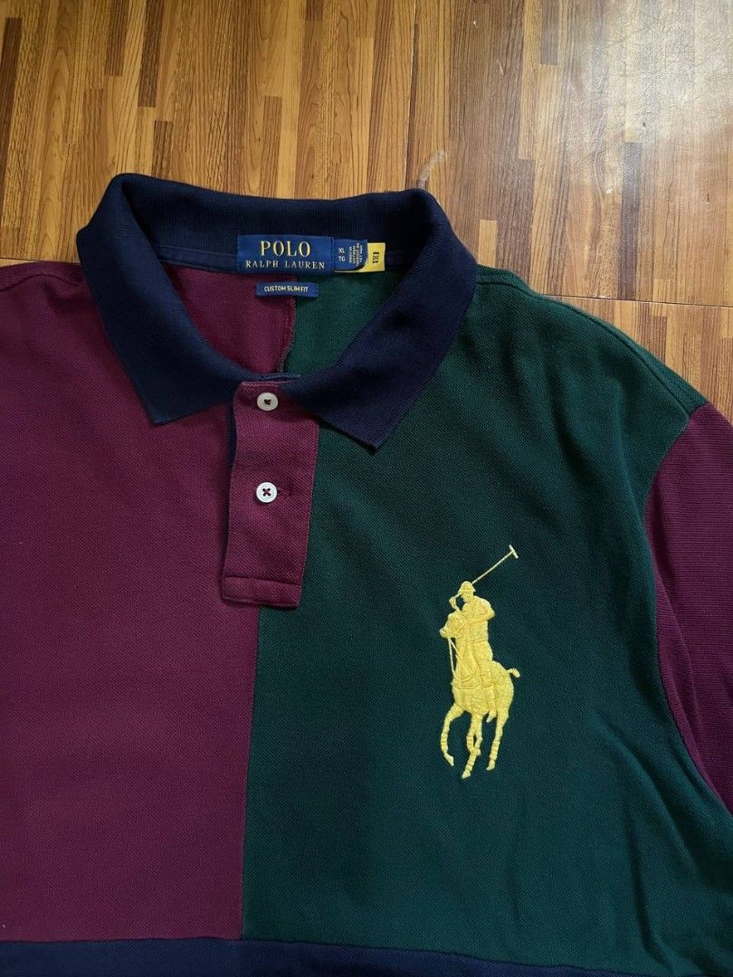 RALPH LAUREN GRANDE POLO (Category: Tshirts & Polo Shirts ) located in Pasig City. Submitted by jus_thrift (Listing ID 1460387452, Image 3). Description: GOOD AS NEW 10/10 COLOR RATE 10/10 LARGE(23X28) NO ISSUE.