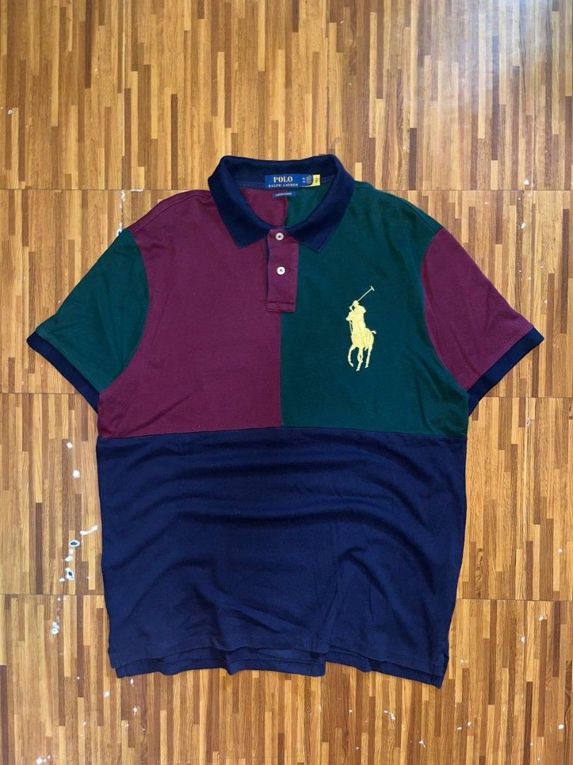 RALPH LAUREN GRANDE POLO (Category: Tshirts & Polo Shirts ) located in Pasig City. Submitted by jus_thrift (Listing ID 1460387452, Image 1). Description: GOOD AS NEW 10/10 COLOR RATE 10/10 LARGE(23X28) NO ISSUE.