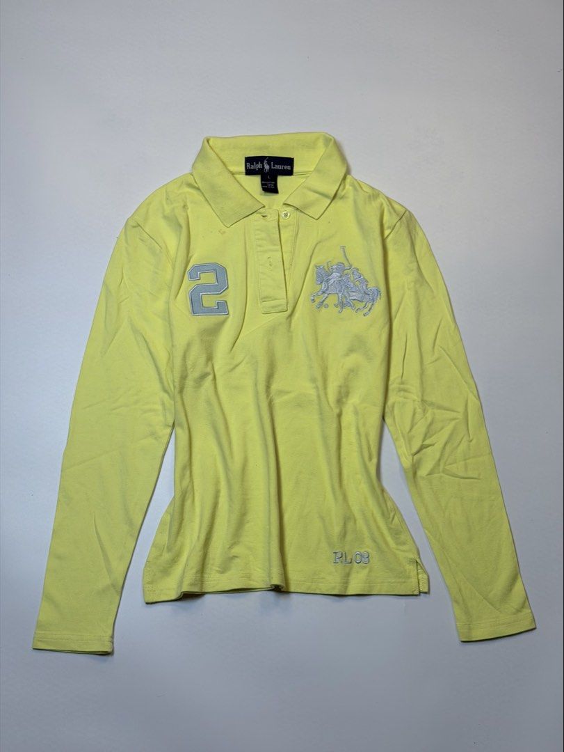 Ralph Lauren longsleeve polo (Category: Longsleeves) located in Kapangan. Submitted by keythsgs74798 (Listing ID 1460328325, Image 2). Description: Large on tag Check photos for measurements .
