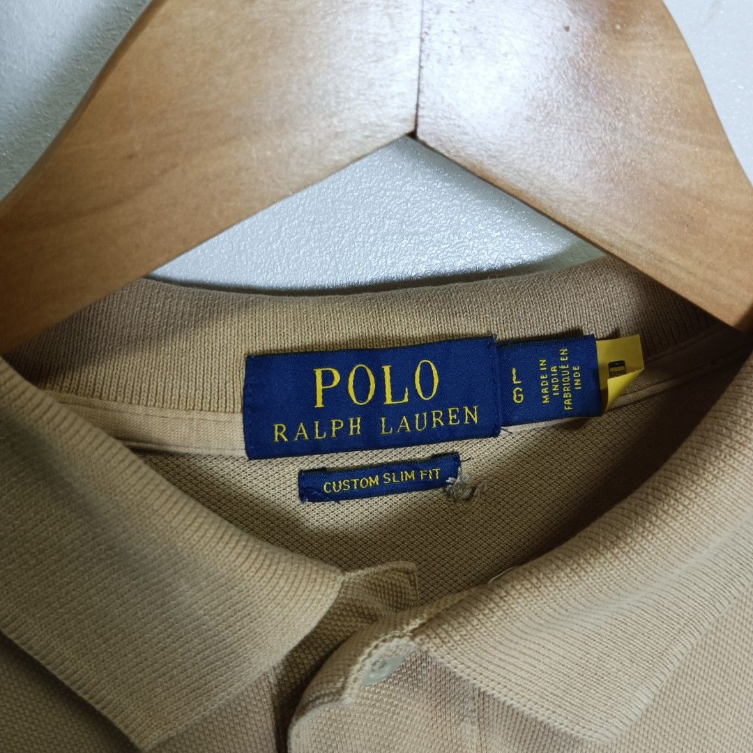 Ralph Lauren Polo Shirt (Category: Tshirts & Polo Shirts ) located in Marawi City. Submitted by rajieeee (Listing ID 1460387853, Image 3). Description: Negotiable ‼️ ( Please make your offer) Excellent Condition Color rate 9.8/10 22 by 29 Scannable QR Authentic 💯 Washed and ready to wear Issue: Repair pinhole.