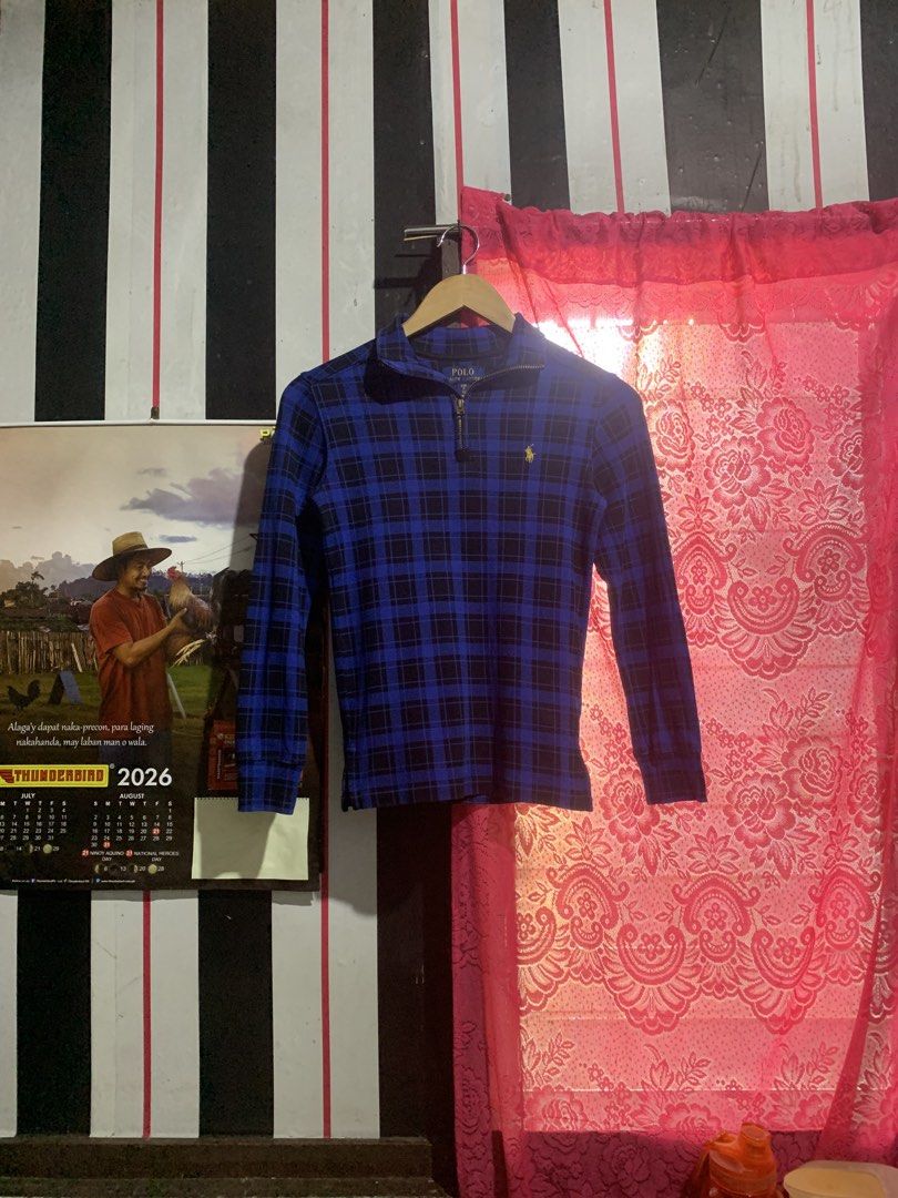 Ralph Lauren Quarter-Zip (Category: Tshirts & Polo Shirts ) located in Iligan City. Submitted by kierrehv (Listing ID 1460345945, Image 1). Description: Ralph Lauren Quarter-Zip 9.8/10 cr Age 8 on tag 15x23 Scannable Qr Complete Tags No issues.