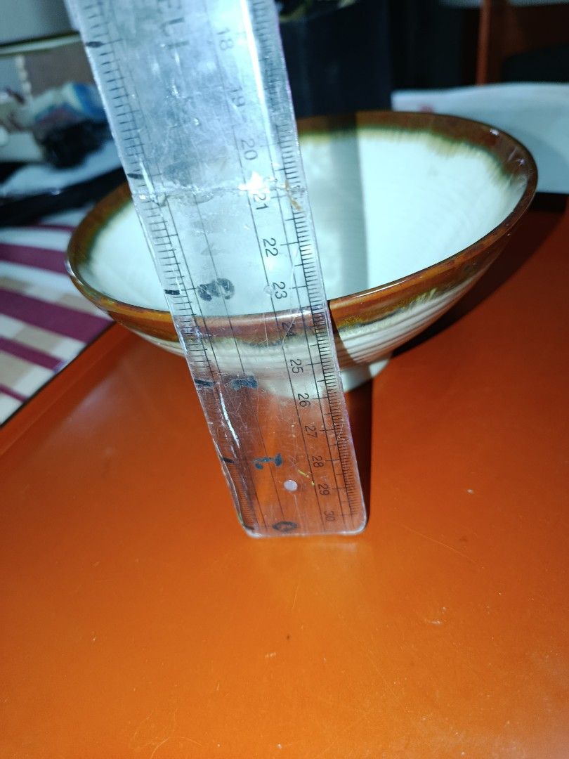 Ramen soup bowl glossy white brown (Category: Dinnerware & Cutlery) located in Quezon City. Submitted by kristal68 (Listing ID 1460383523, Image 2). Description: .